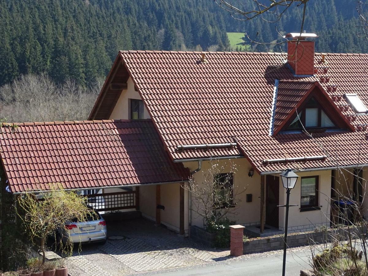 אילמנאו Ferienwohnung Am Berggrabenweg מראה חיצוני תמונה